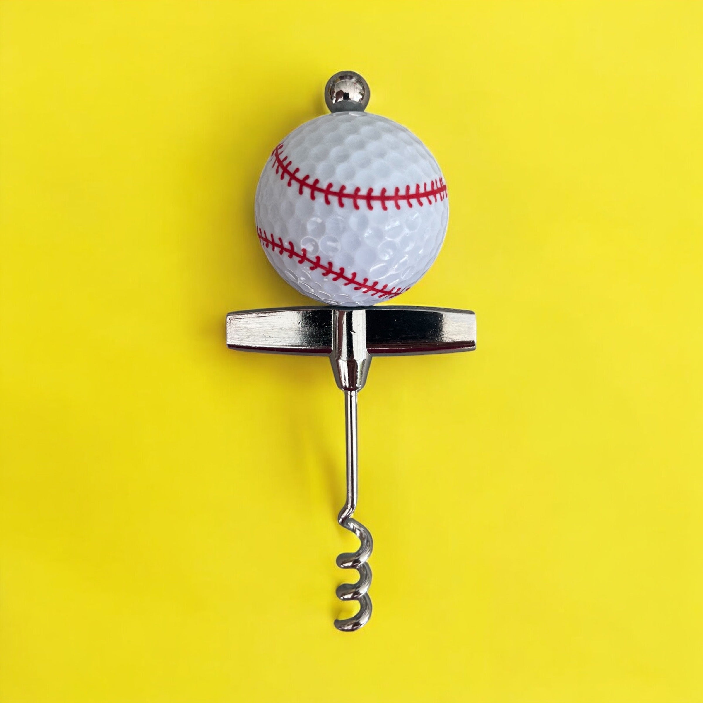 Korkenzieher mit Golfball